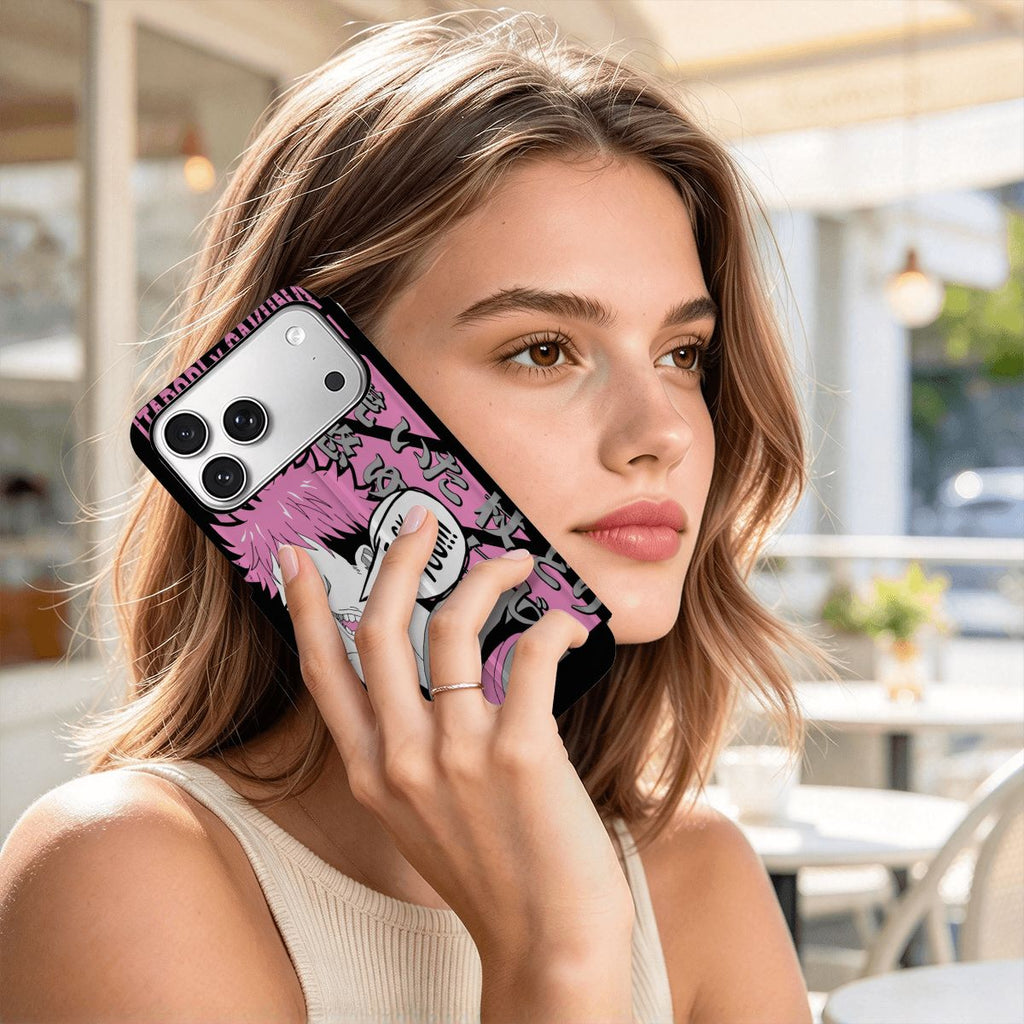 Pink Chaos | iPhone 18 Pro Max Flip Wallet Case