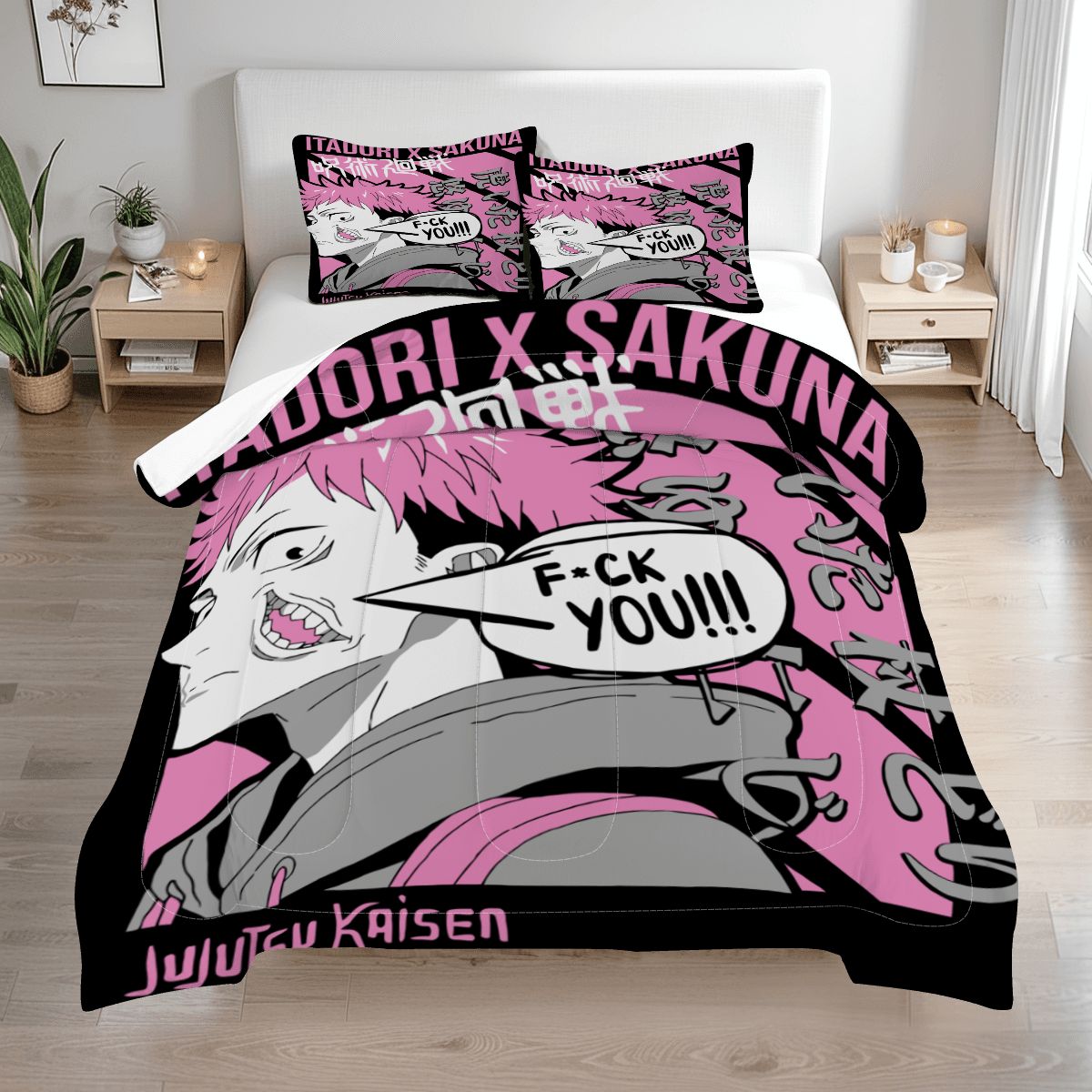 Queen Comforter Set ANIME V412 ANIME V424
