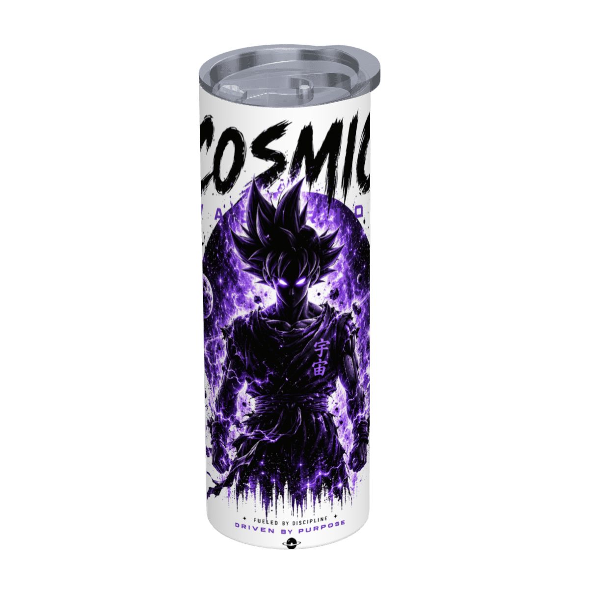 Cosmic Warrior | 20oz Stainless Steel Straw Tumbler