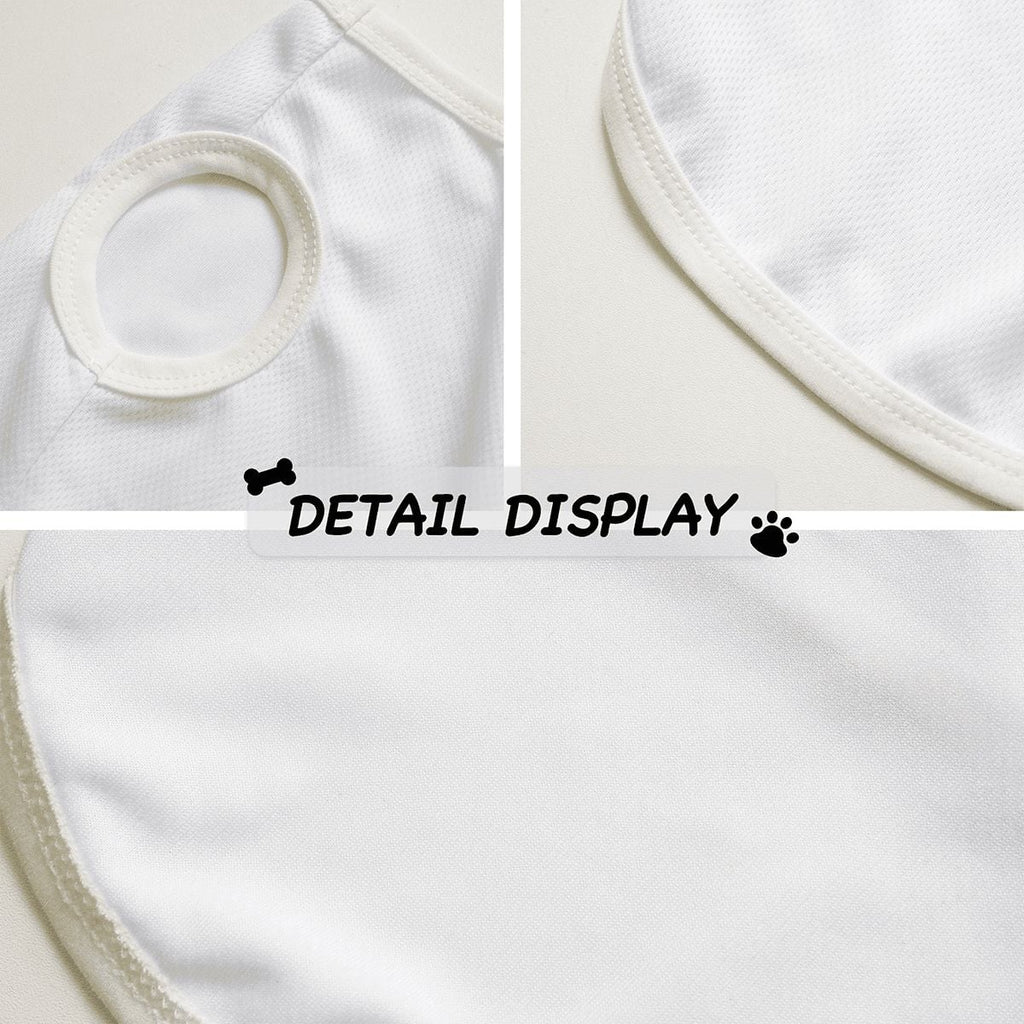 Azure Dragon Power | Large Dog Mesh Vest Summer Pet Tee