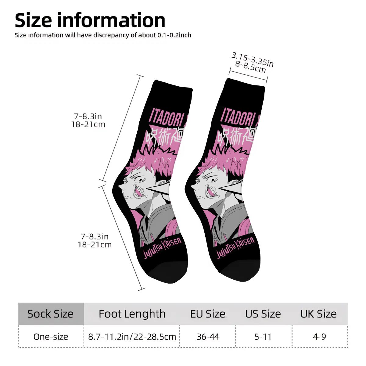 Pink Chaos | Crew Socks