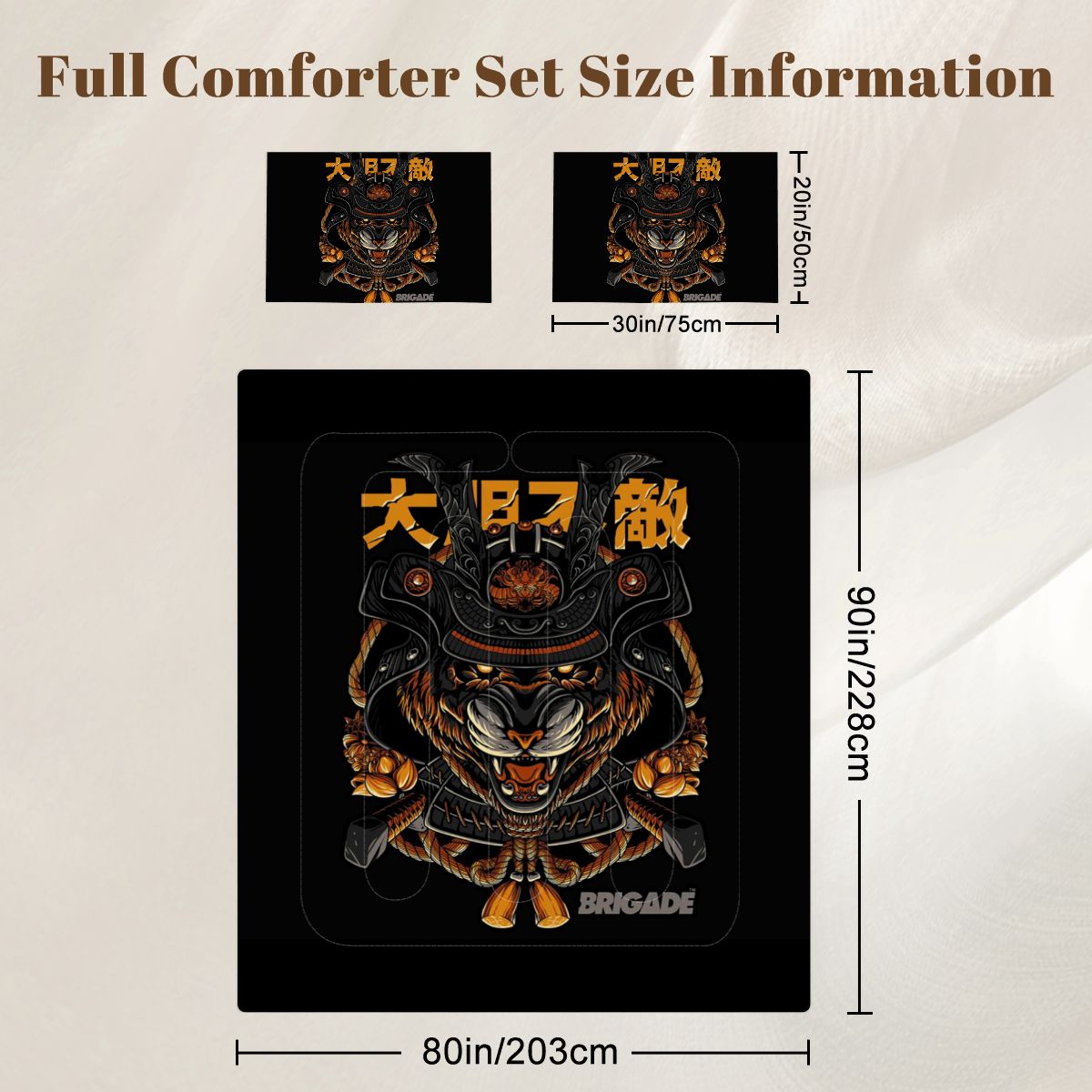 Full Comforter Set 6 1