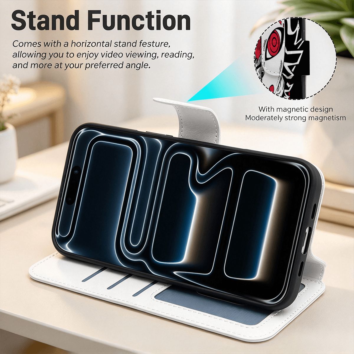 Spirit Warrior | iPhone 18 Pro Flip Wallet Case