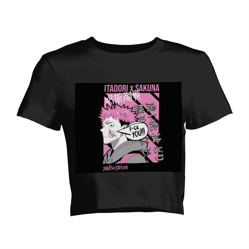 Pink Chaos | Women's Crop Top