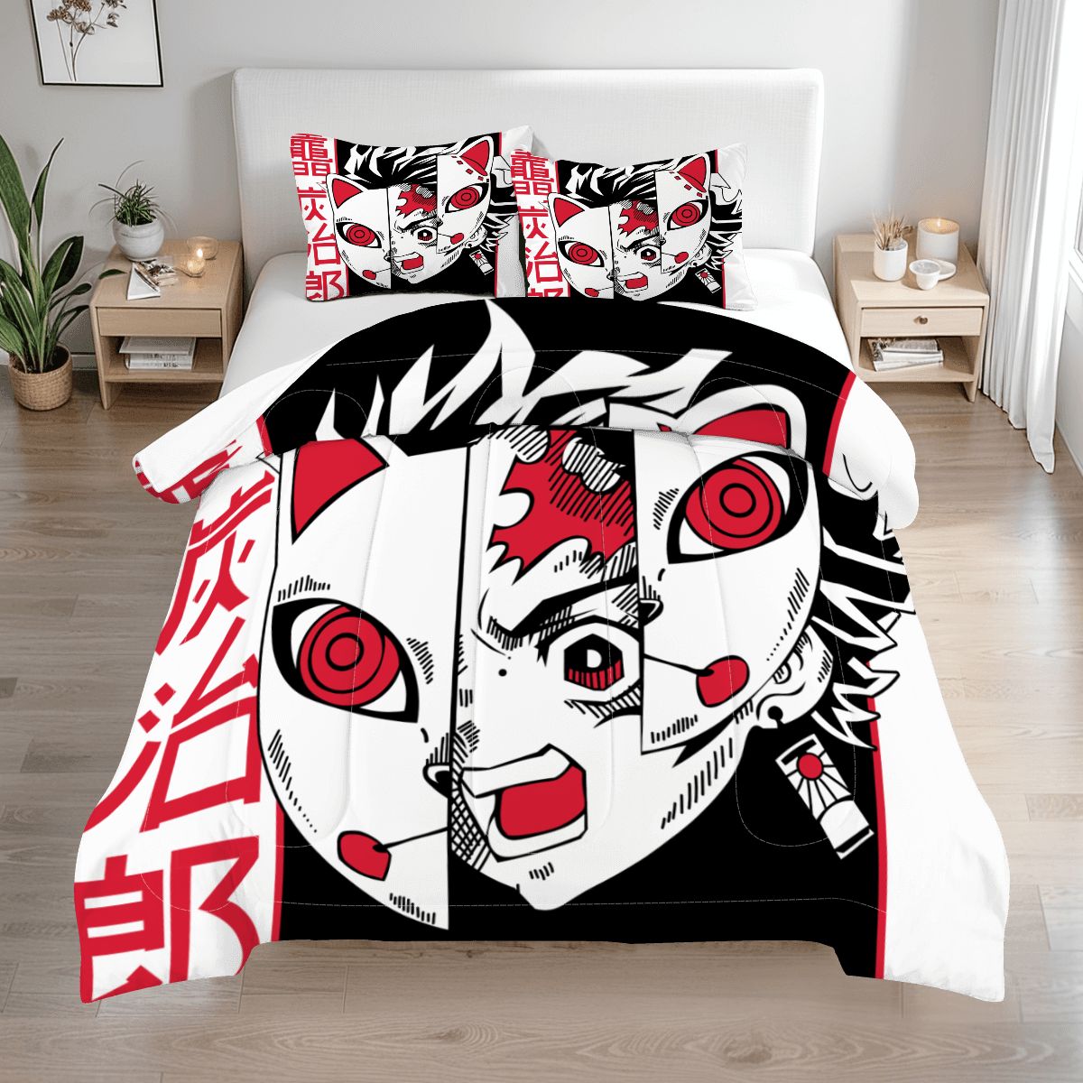 Queen Comforter Set ANIME V424