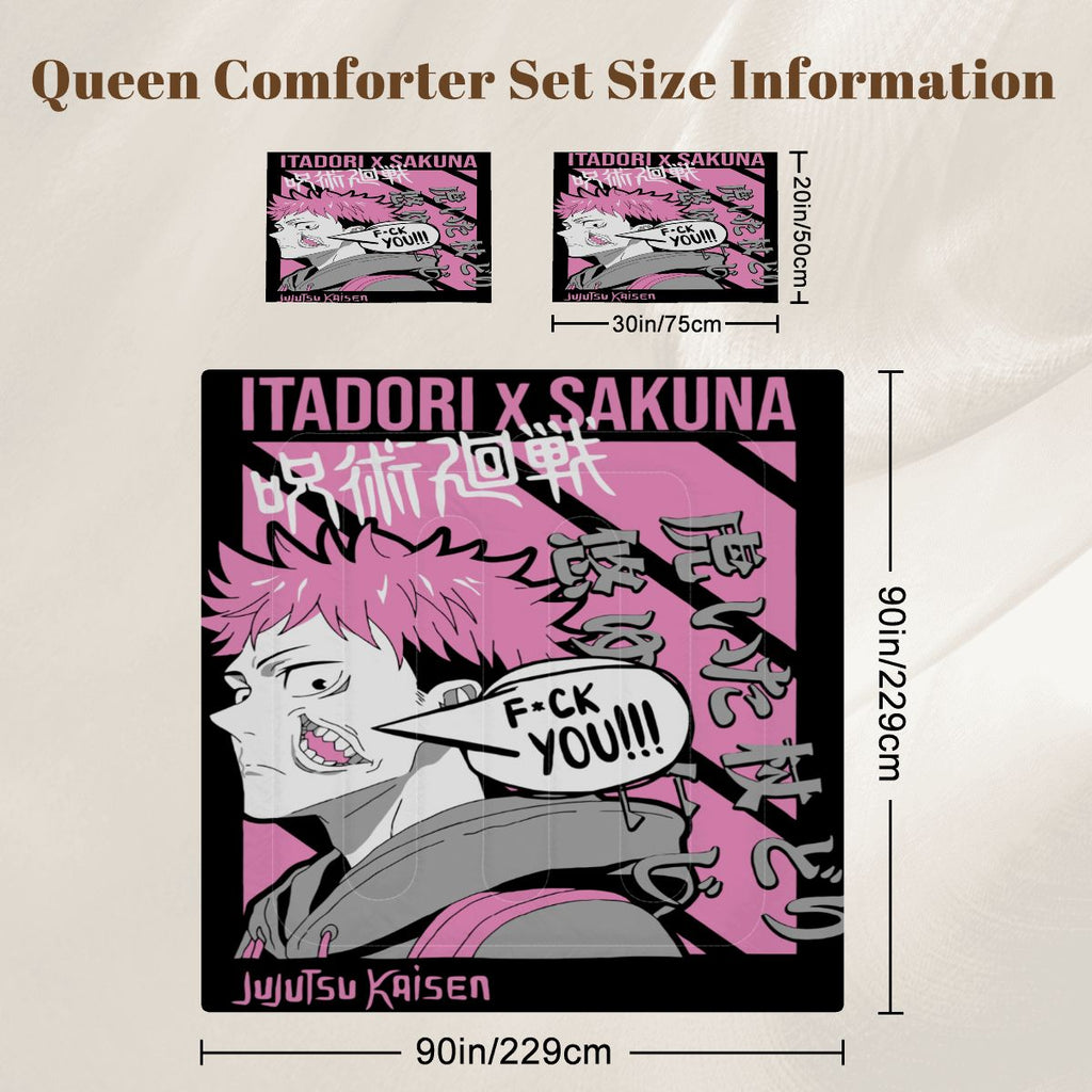 Queen Comforter Set ANIME V412 ANIME V424
