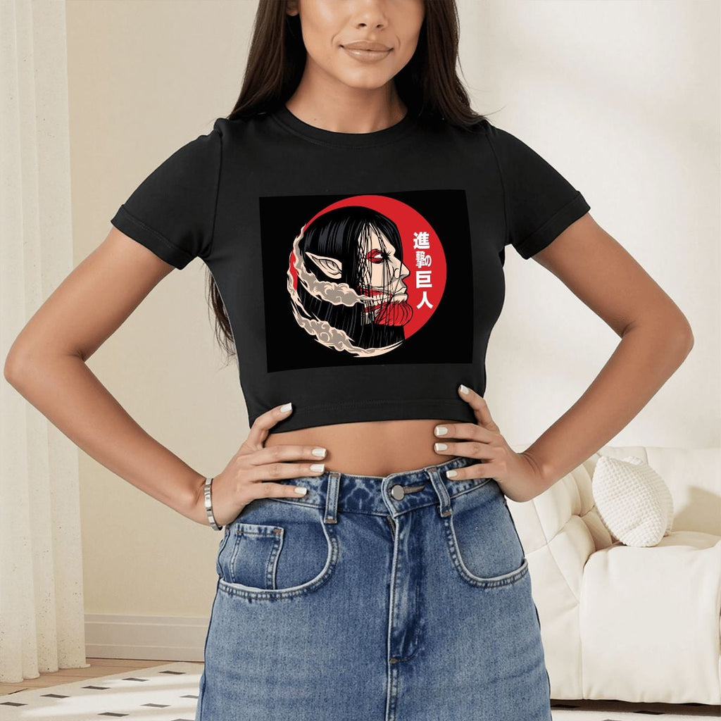 Crimson Titan | Women's Crop Top