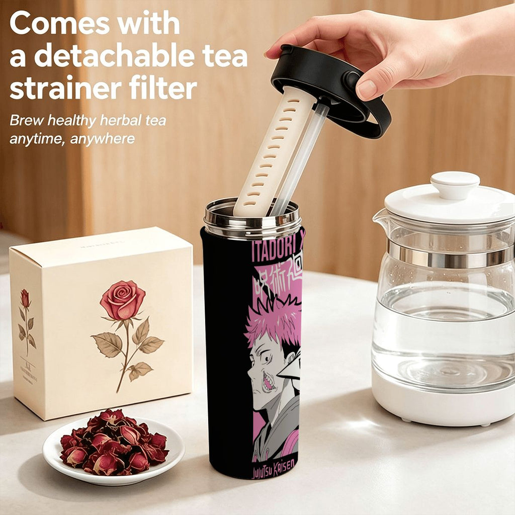 Pink Chaos | 20oz Tea Infuser Tumbler