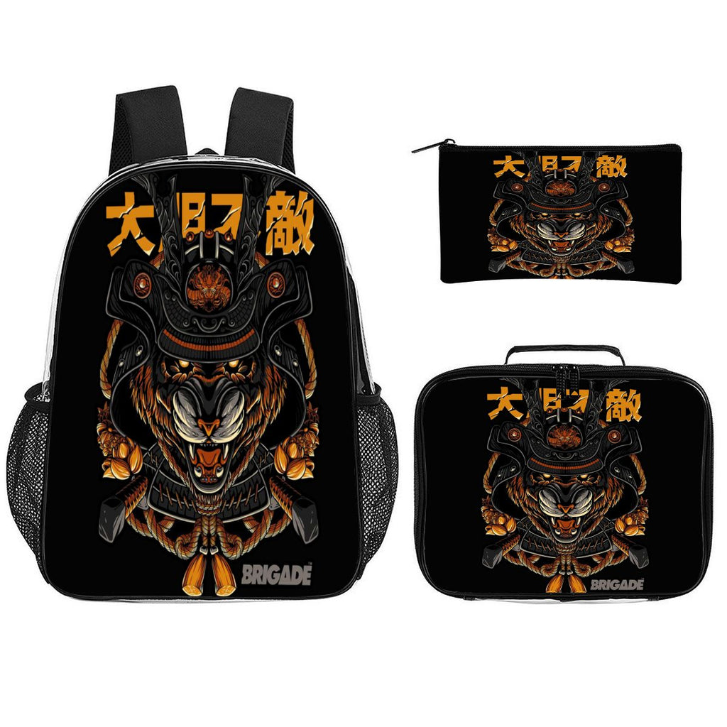 Tiger Shogun | 3-Piece Backpack Set