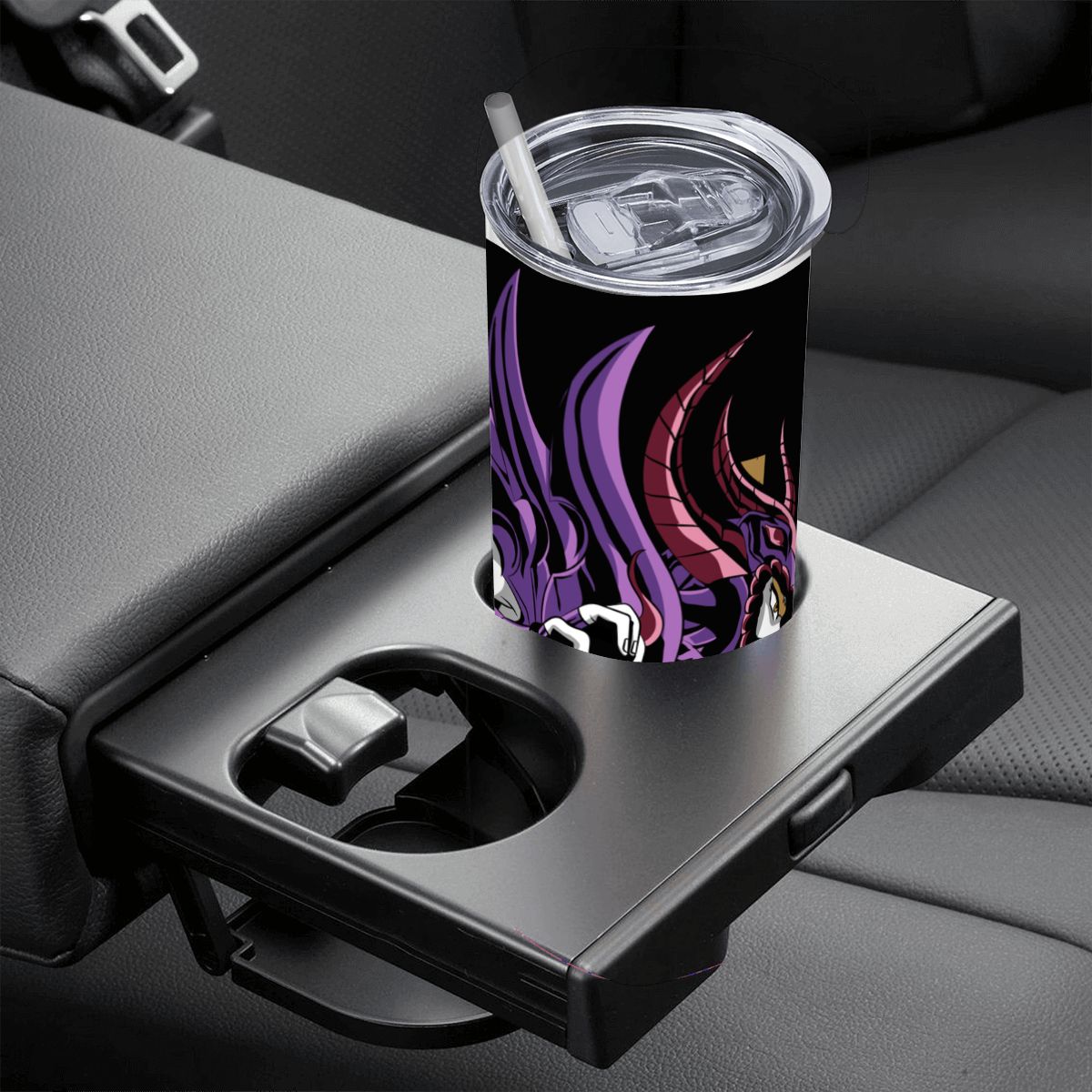 Violet Dark Knight | 20oz Stainless Steel Straw Tumbler