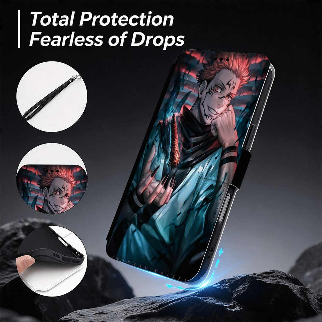 Midnight Curse | iPhone 18 Pro Max Flip Wallet Case
