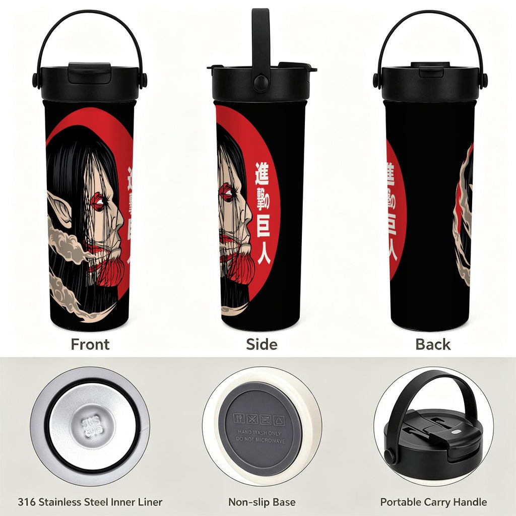 Crimson Titan | 20oz Tea Infuser Tumbler