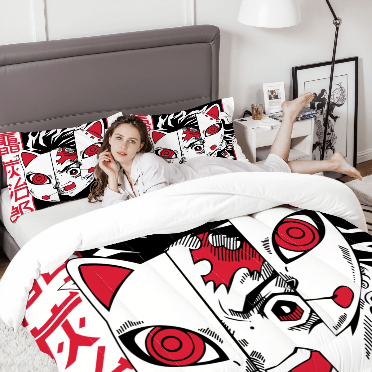 Queen Comforter Set ANIME V424