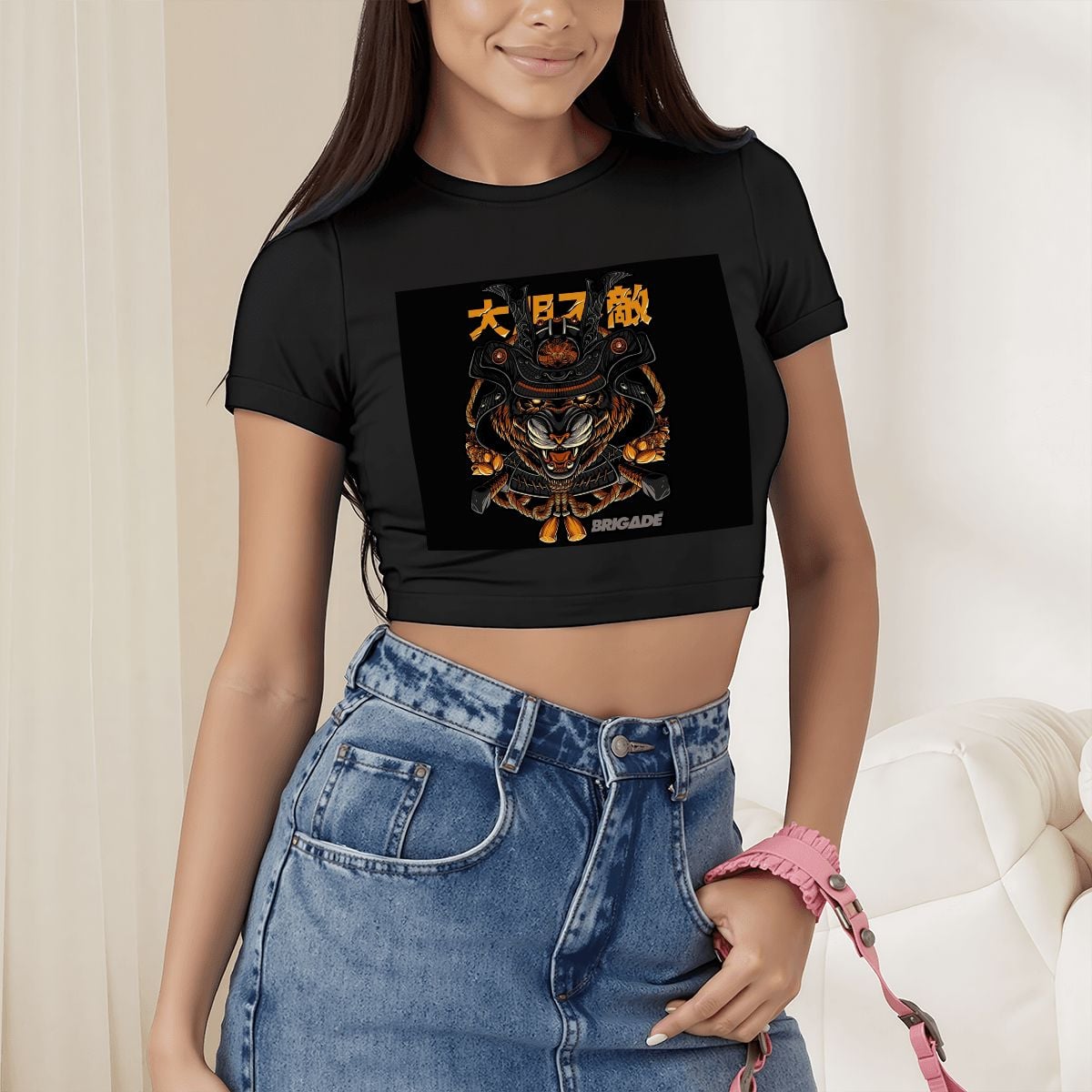 Tiger Shogun | Women's Crop Top