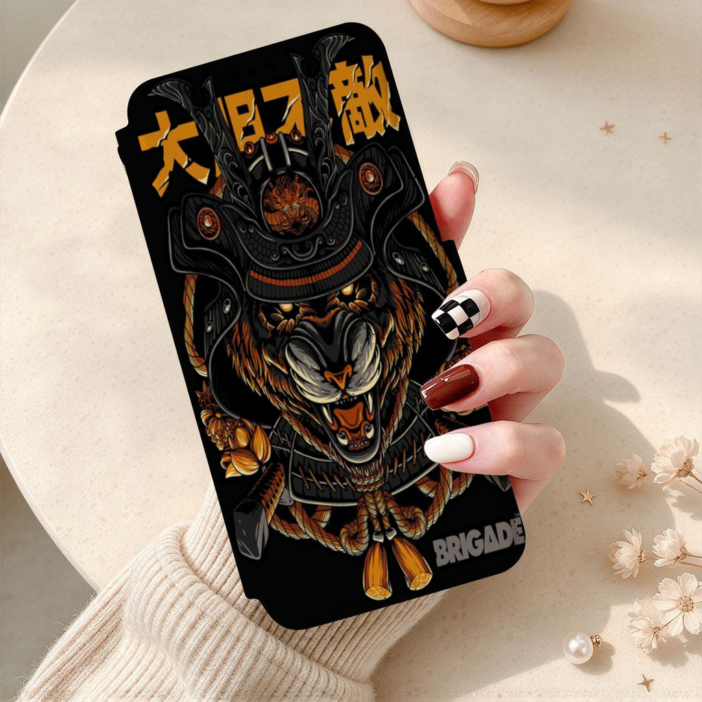Tiger Shogun | iPhone 18 Pro Max Flip Wallet Case