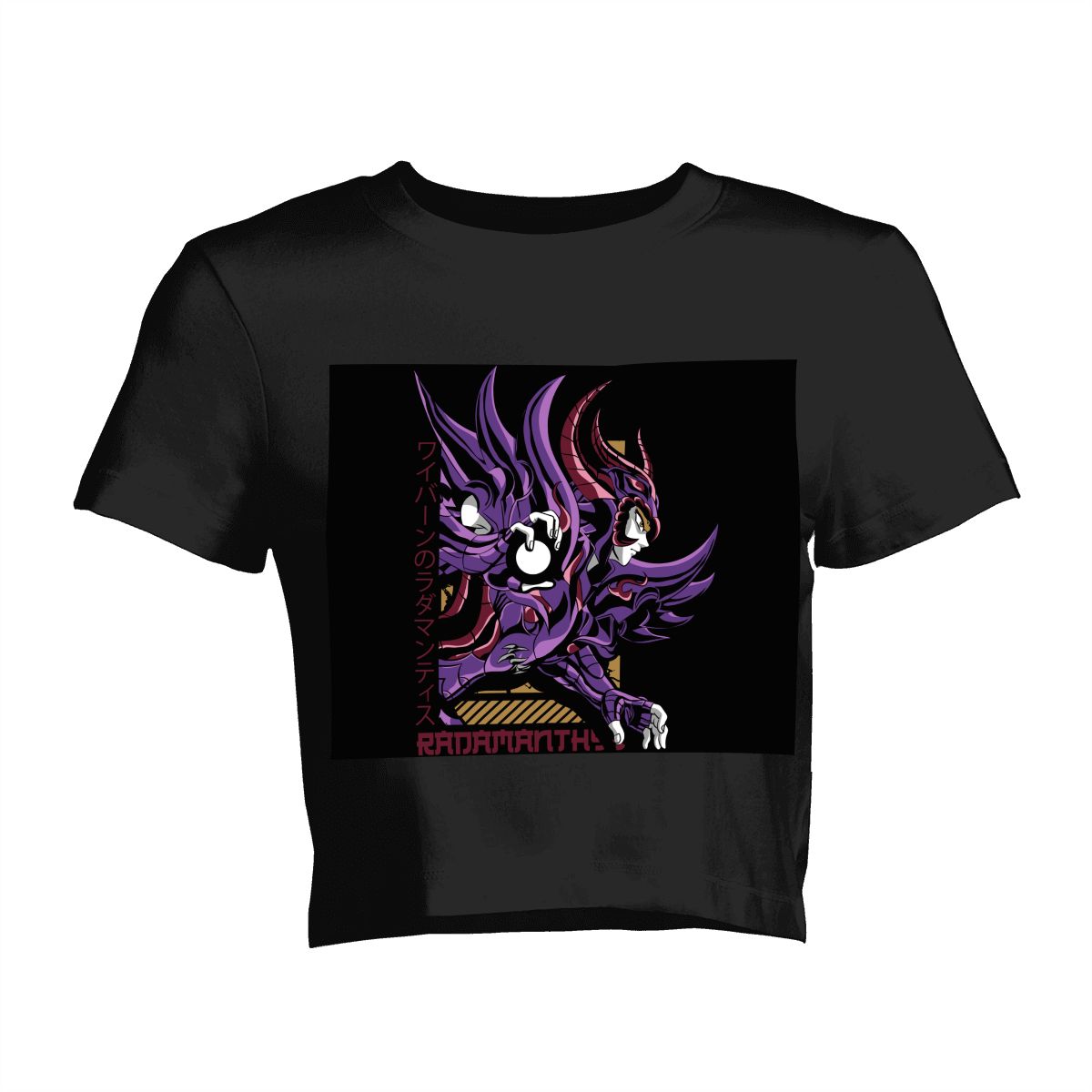 Violet Dark Knight | Women's Crop Top