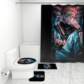 Midnight Curse | 4-Piece Bathroom Set with Shower Curtain