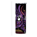 Violet Dark Knight | 20oz Stainless Steel Straw Tumbler