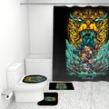 Electric Ascension | 4-Piece Bathroom Set with Shower Curtain