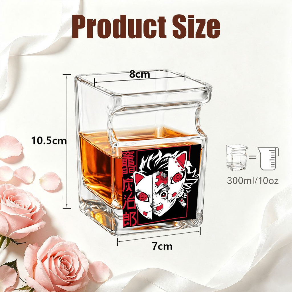 Spirit Warrior | Whiskey Glass with Cigar Holder