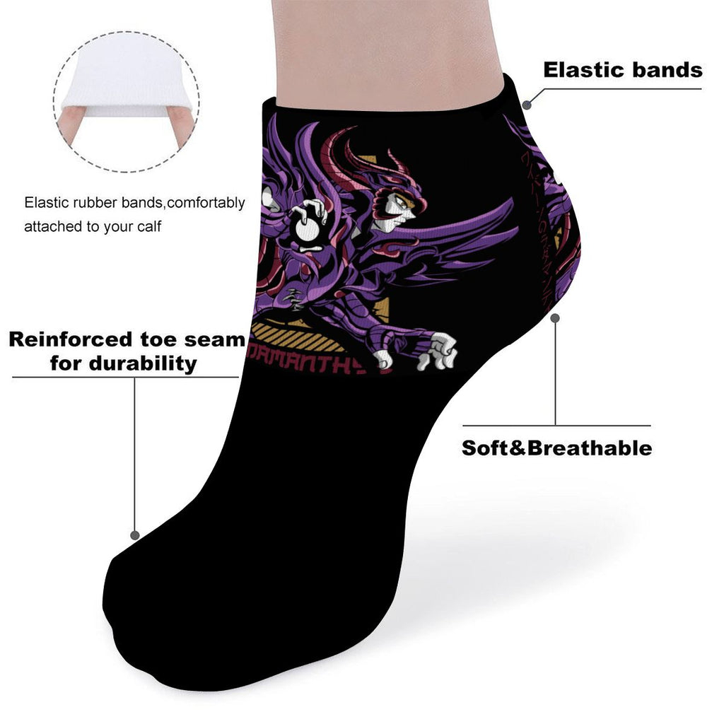 Violet Dark Knight | Ankle Socks