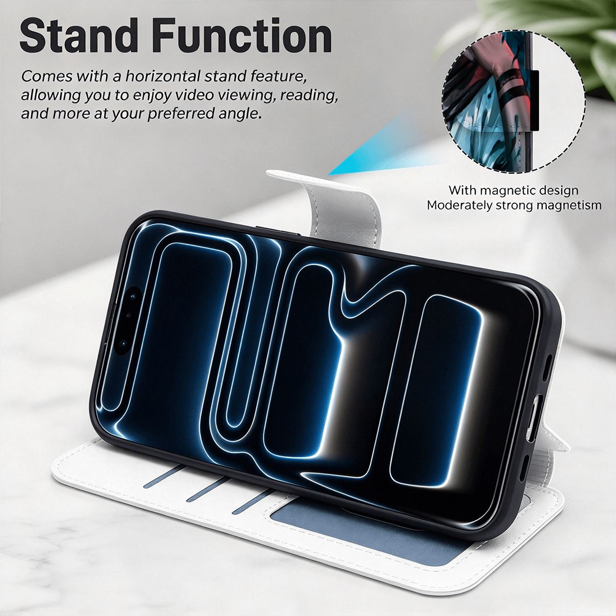 Midnight Curse | iPhone 18 Pro Max Flip Wallet Case