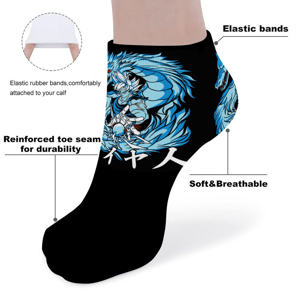 Azure Dragon Power | Ankle Socks