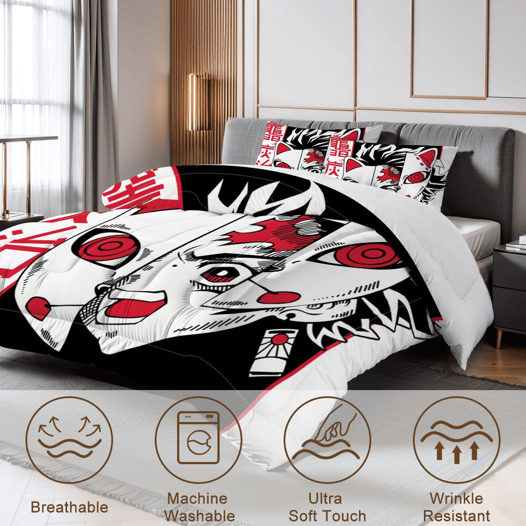 Queen Comforter Set ANIME V424