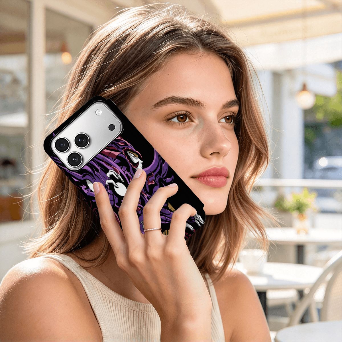 Violet Dark Knight | iPhone 18 Pro Max Flip Wallet Case