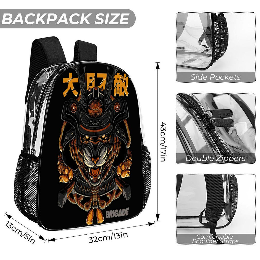 Tiger Shogun | 3-Piece Backpack Set