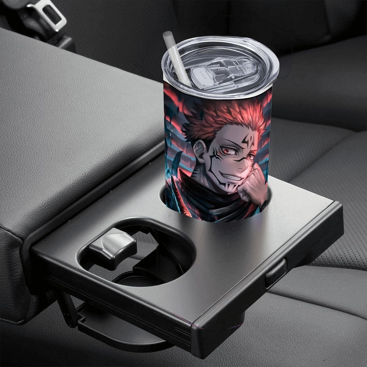 Midnight Curse 20oz Straight Stainless Steel Tumbler with Straw