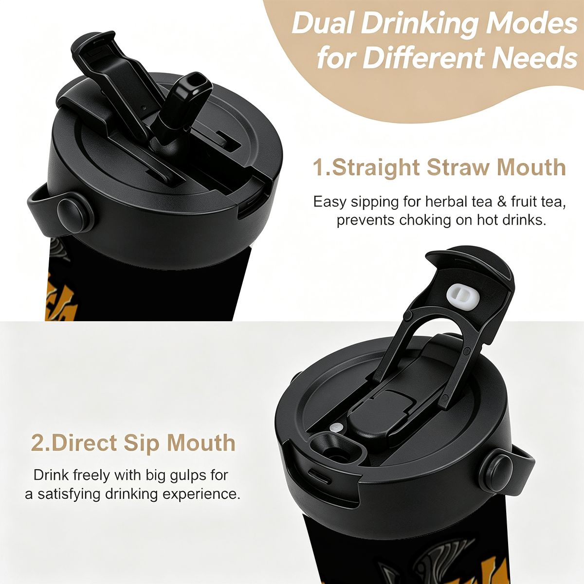 Tiger Shogun | 20oz Tea Infuser Tumbler