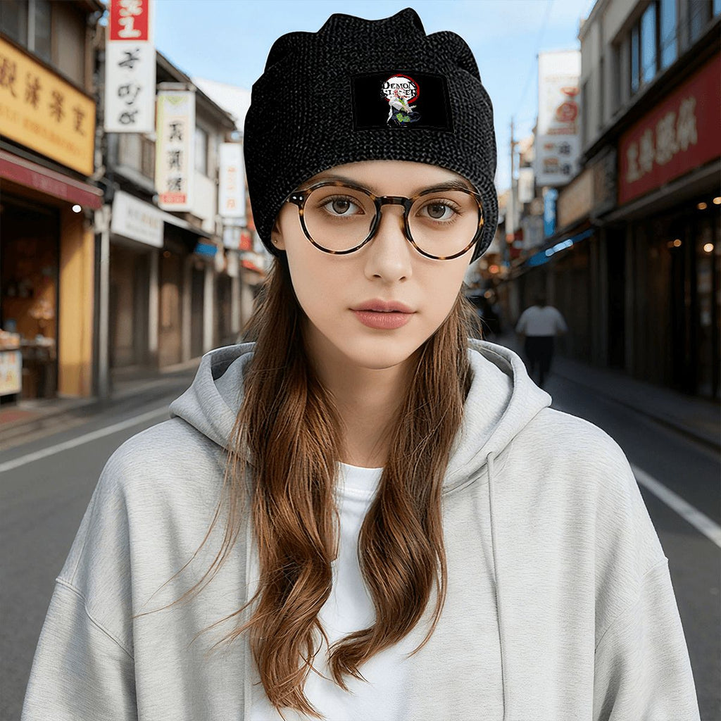 Shadow Blade | Waffle Knit Pullover Hat