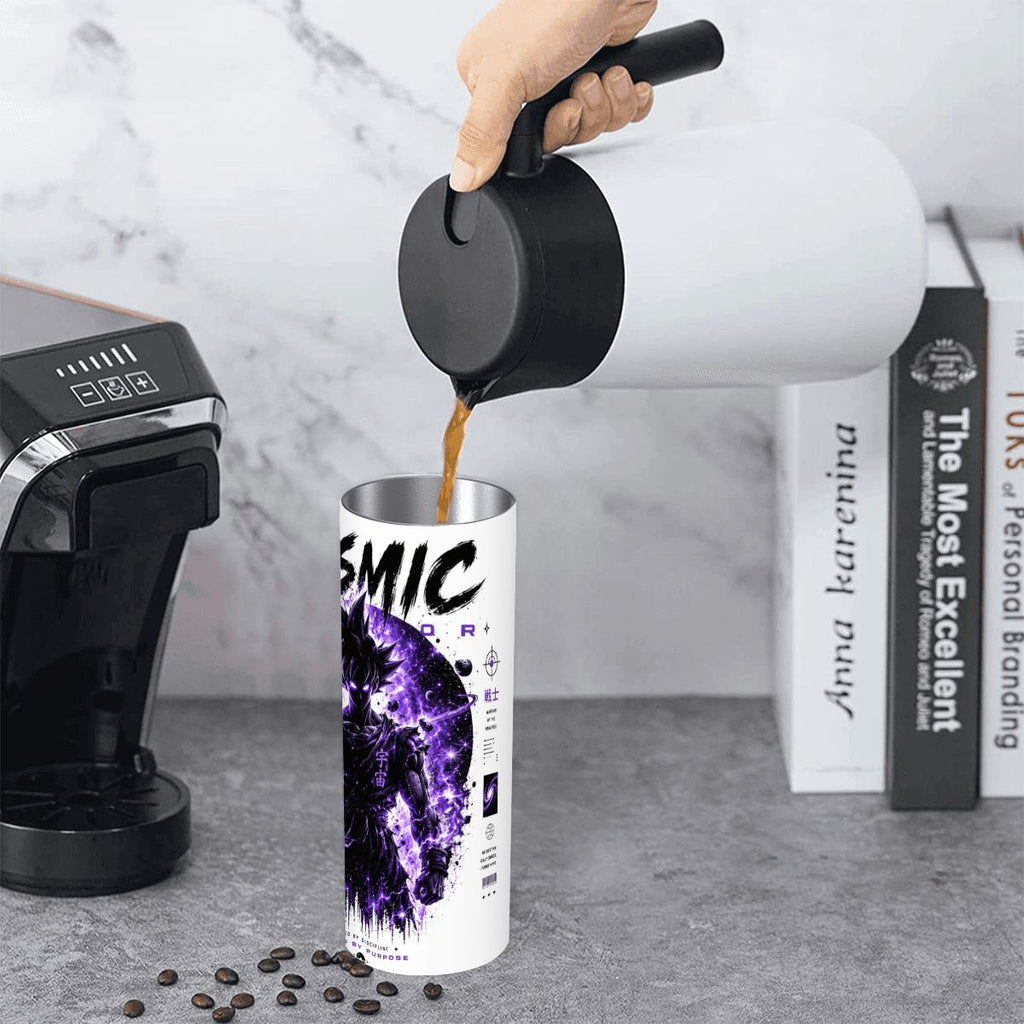Cosmic Warrior | 20oz Stainless Steel Straw Tumbler