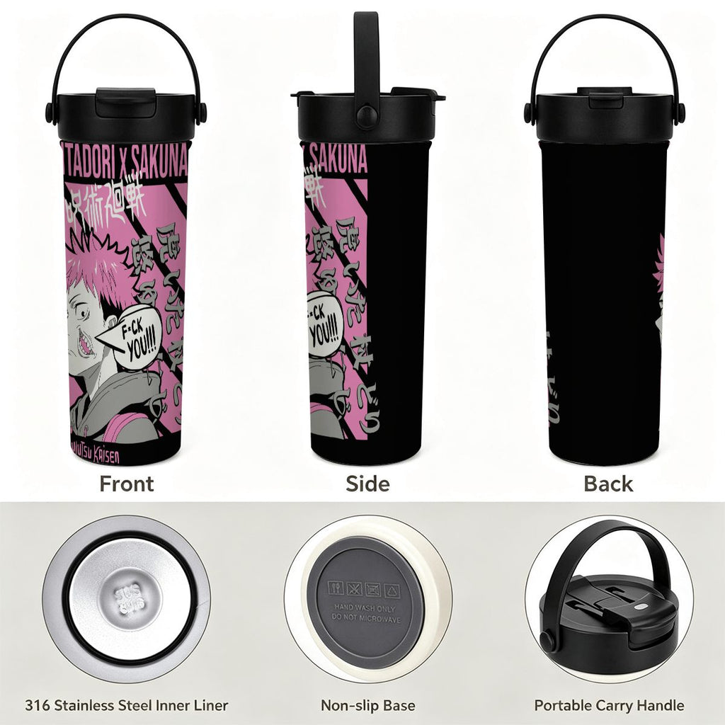 Pink Chaos | 20oz Tea Infuser Tumbler