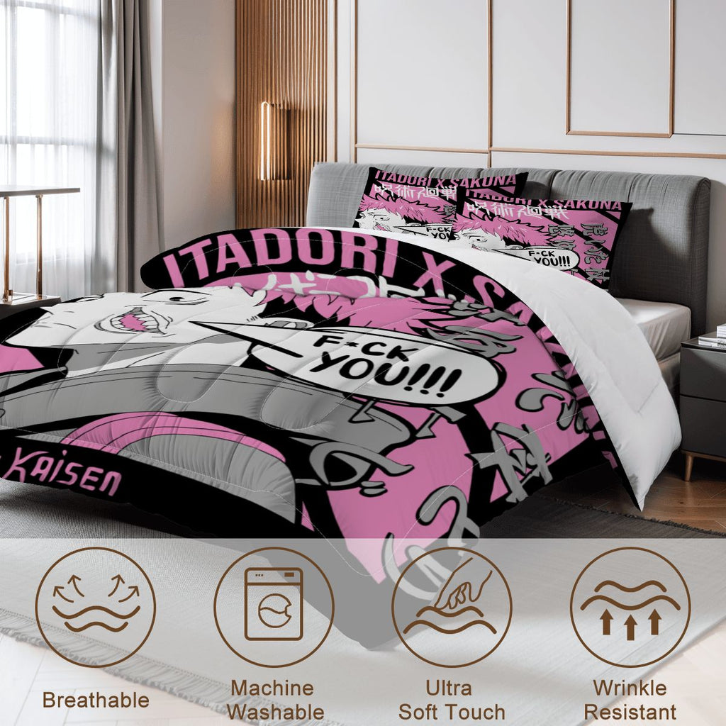 Queen Comforter Set ANIME V412 ANIME V424