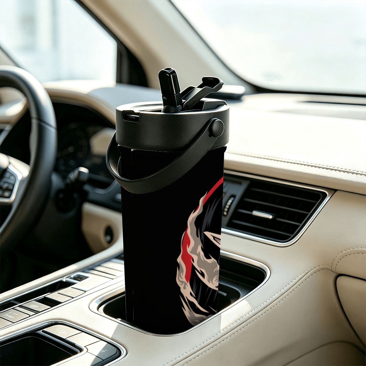 Crimson Titan | 20oz Tea Infuser Tumbler