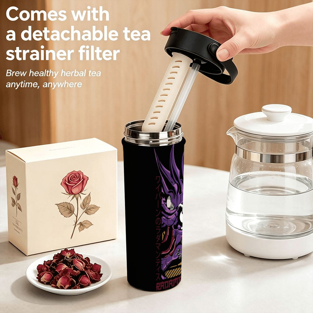 Violet Dark Knight | 20oz Tea Infuser Tumbler
