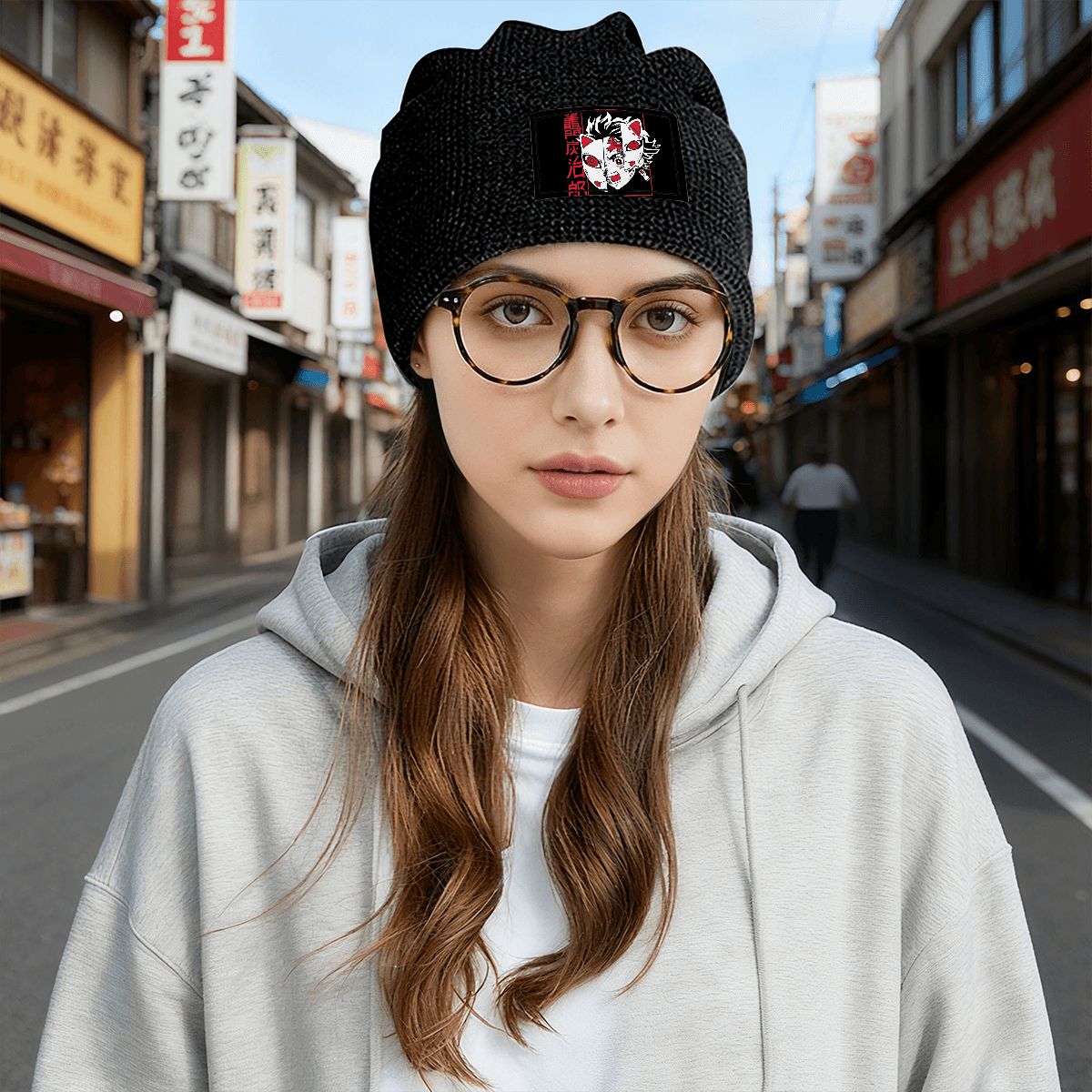 Spirit Warrior | Waffle Knit Pullover Hat