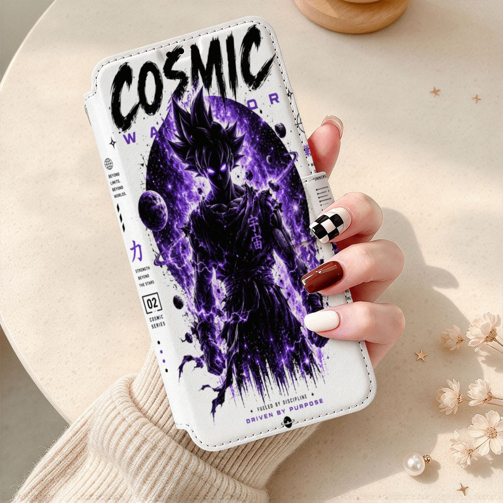 Cosmic Warrior | iPhone 18 Pro Max Flip Wallet Case