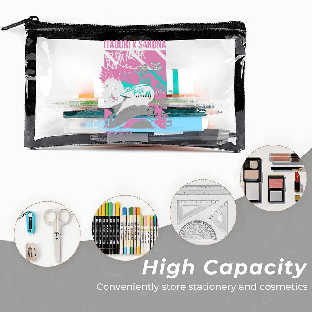 Clear Backpack 3Piece Set ANIME